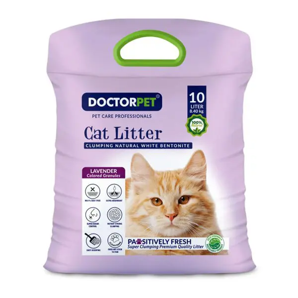 Doctor Pet Cat Litter Lavender 10L
