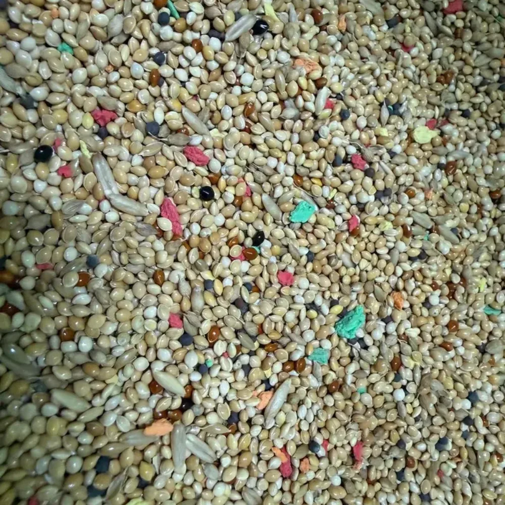 MyPetShop budgie seed mix 2 kg with millet, canary seed, oats and colourful pellets