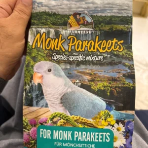 Farmland Monk Parakeets food 1 kg original bag for Quaker parrots