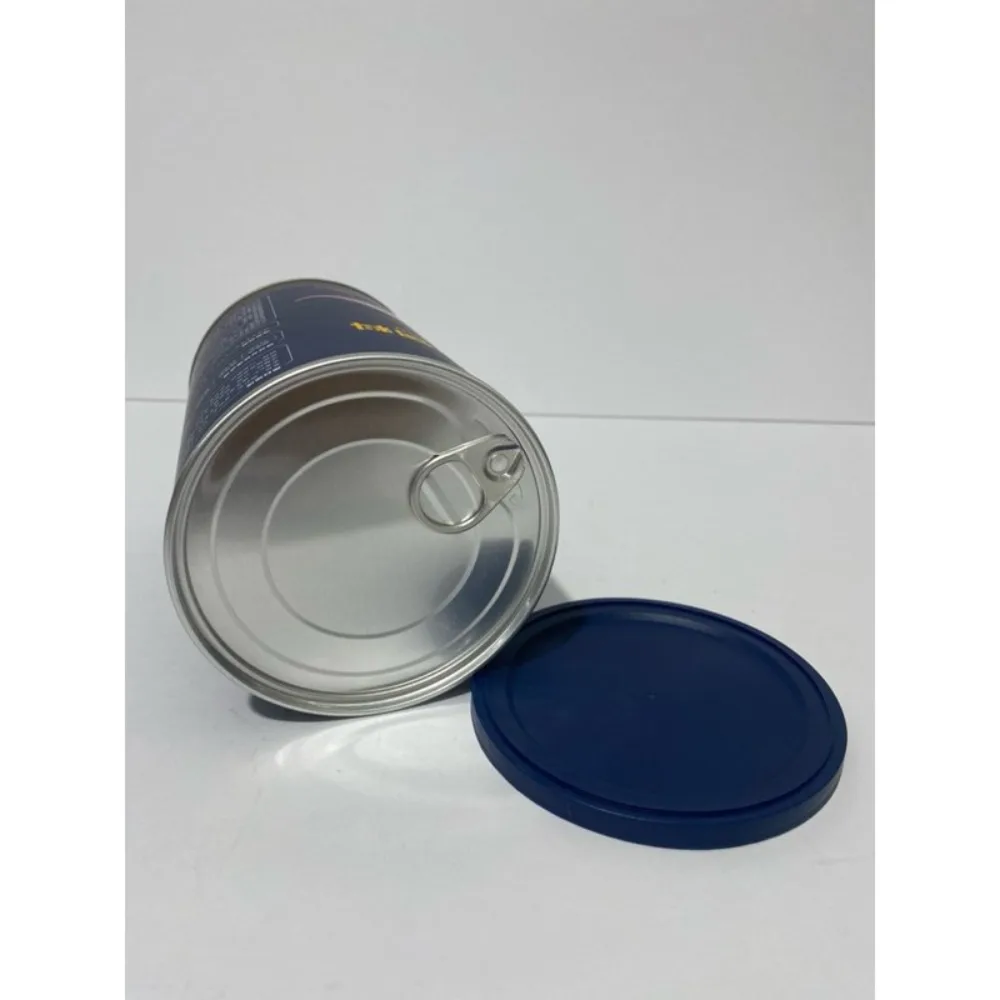 Porpoise Arowana Food 360 g – sealed can with lid open