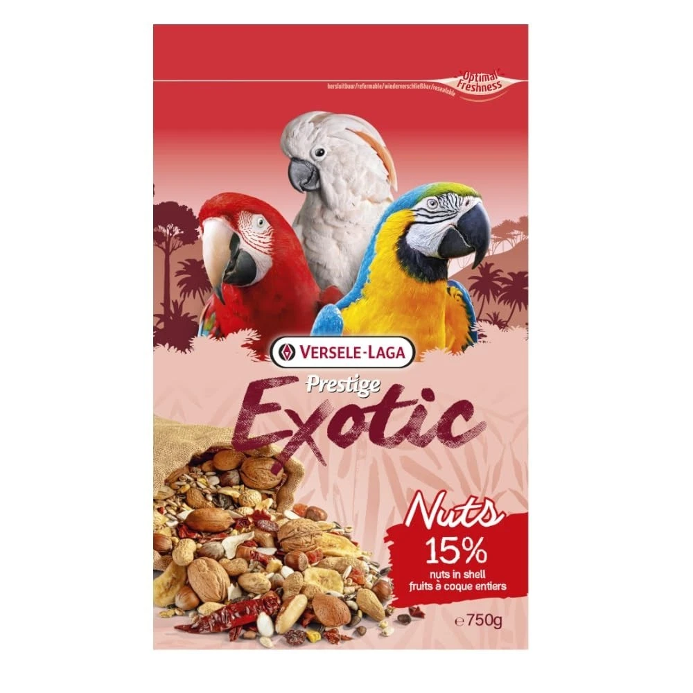 Versele-Laga Prestige Exotic Parrots Nuts 750g bag
