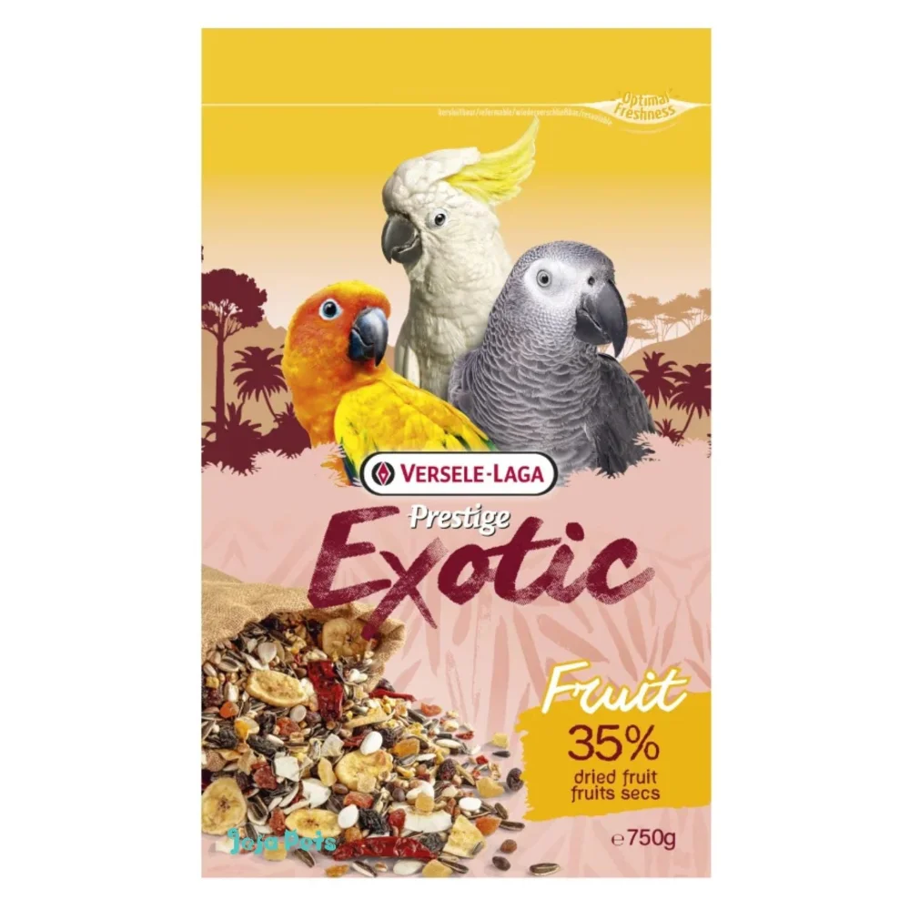 Versele-Laga Prestige Exotic Parrots Fruit Mix 750g bag